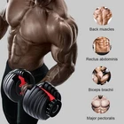 Lbs 52.5lb 90lb Ajustable Halter Custom Logo 24KG 40KG Dumbell Set Full Banch Press 90 Lbs Dumbbell Adjustable