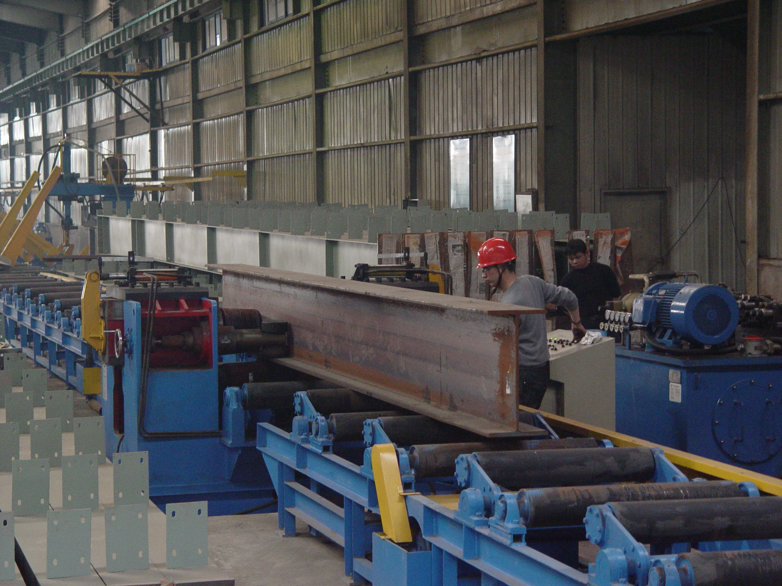 Zhouxiang H Beam I Beam Fabrication Assembling Welding Straightening