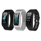 Color Screen Ak12 Smart Heart Rate Monitoring Bluetooth Sports Business Wristband 9 Colors For Choose