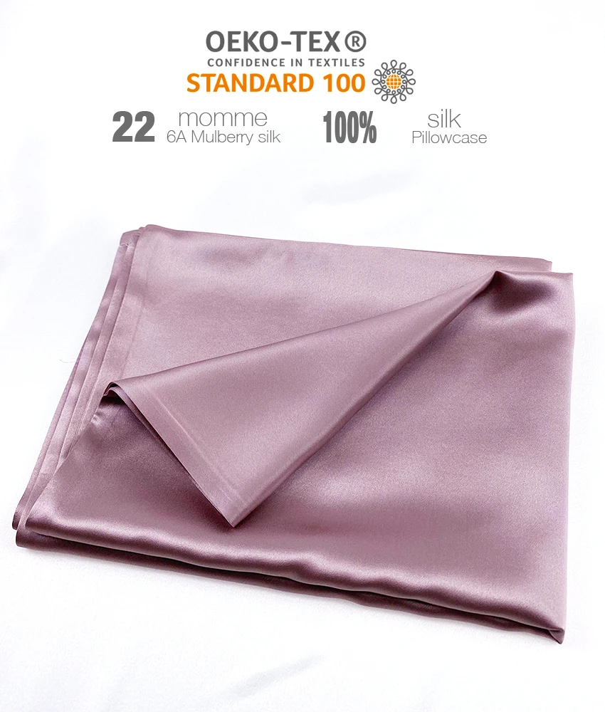 Wholesale Pure 100% Mulberry Silk Pillowcase 19mm/22mm/25mm Silk Pillow Case Set with boxes