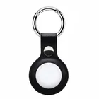 Leather Wholesale Pu Leather Protective Cover Case Anti-lost Keychain Holder Tracker Protected Cover Case For Airtag