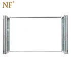 Bi-fold Door Aluminum Glass Folding Bifold Bi Folding Doors