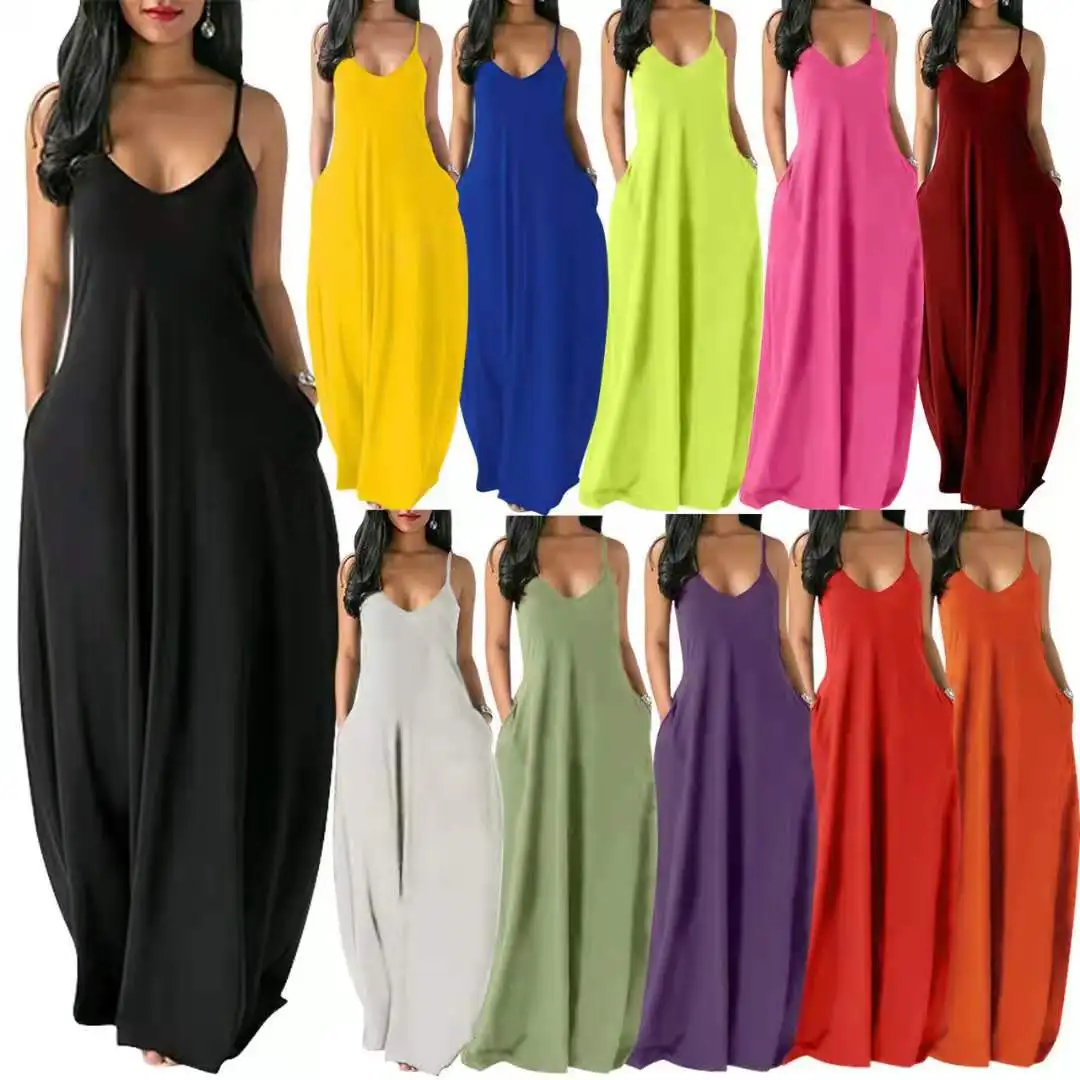 adjustable maxi dress