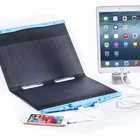 Solar Charger Plug And Play 20W Portable Folding Solar Panel Mobile Phone Charger For Hiking Use