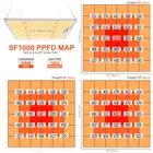100 Samsung Led Grow Light Led 100 Watt SF1000 Samsung LM301B 218pcs Diodes LED Grow Light For Plants