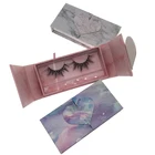 Eyelash Boxes Top Selling 3d Eye Lashes Private Label Mink Eyelash With Custom Lash Boxes