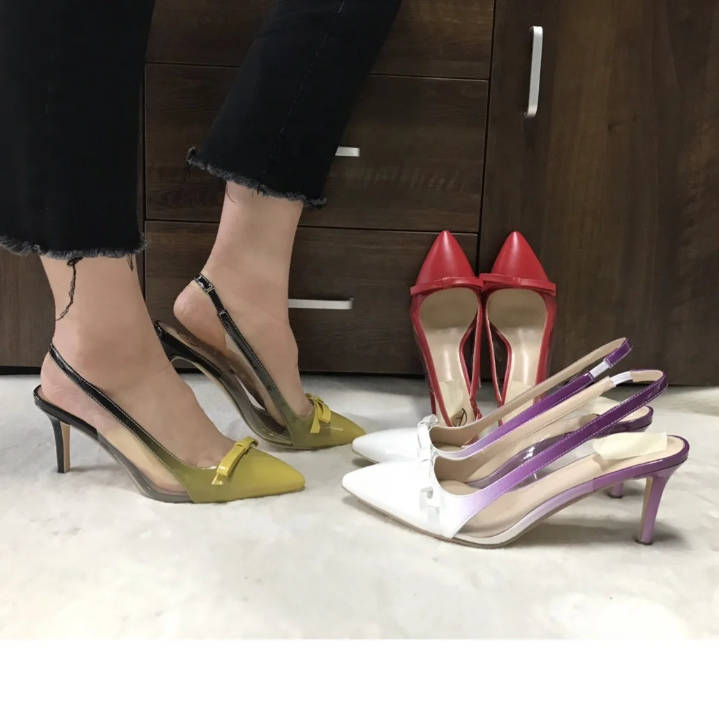 Buy Sexy Red Ladies Pumps,Mid Heels 