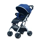 3 In 1 3 In 1 Baby Stroller Light Can Be Sitting Can Be Lying Back Awning Car High Landscape Folding BB Cart