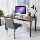 Desktop Gaming Greatway Simple Design Wooden Desktop Computer Table Gaming Desk Computer Desk Set
