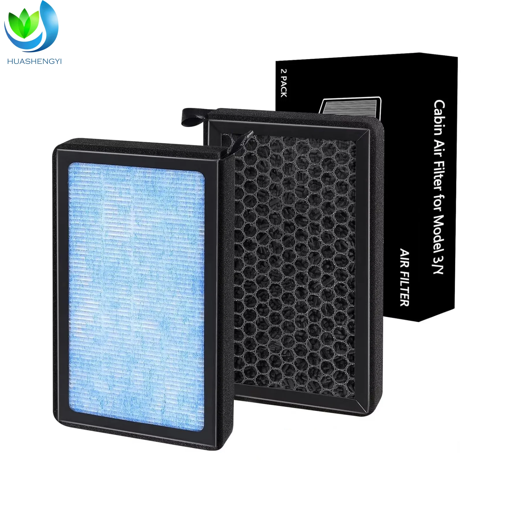 Walson Auto Spare Parts Activated Carbon Air Filter Air Conditioning Filter Cabin Filter Replacement for Tesla Model 3 Model Y factory