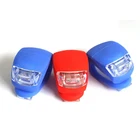 Light Bicycle Most Popular Safety Warning Silicone Led Front Bike Light Led Rear Bicycle Light Bicycle Rear Tail Lamp