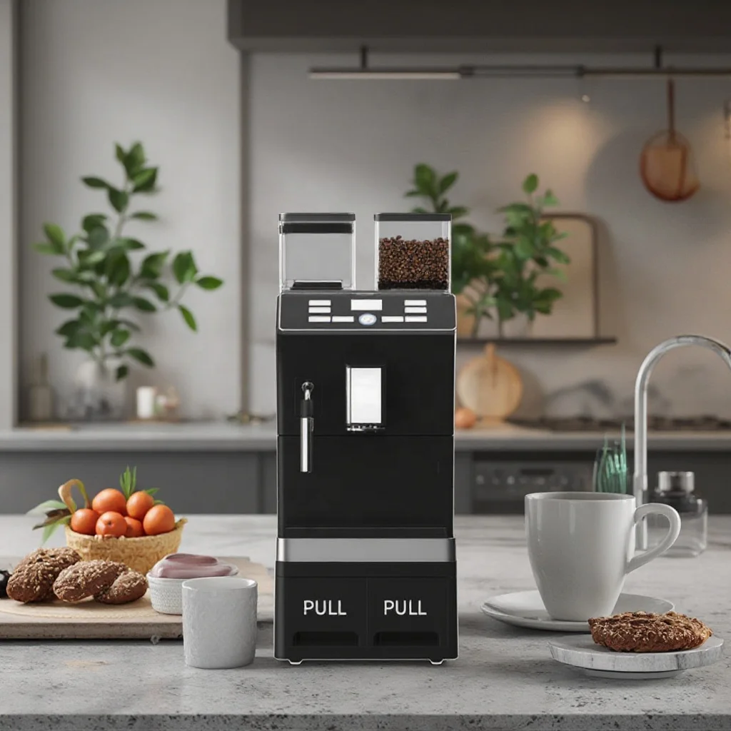 product super fully italian style cappuccino commercial automatic espresso coffee machine for small business office-13