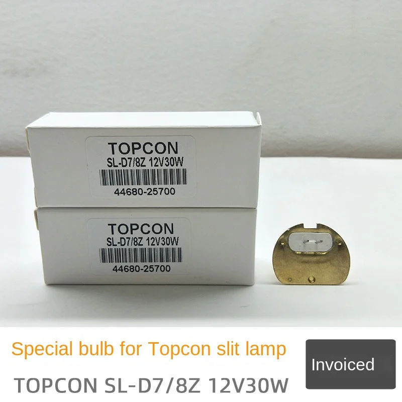 Topcon Ophthalmic Slit Light Bulb D Disk Topcon 12v30w Sl D7 Sl D8