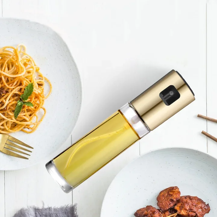 Chinagama New Kitchen Utensils Cooking Olive Oil Spray Oli Sprayer Bottle Stainless Steel Oil bottle