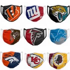 Nfl Football Mask Hot Sell Washable American Football Fashion Masks Nfl Face Mask For Custom NFL