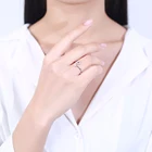 Ring Sterling Silver Rings Silver Fashion Jewelry Ajustable Small Ring Minimalist Genuine 925 Sterling Silver Rings