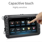 For 8 Inch 2Din Touch Screen GPS Navigation Android Car Stereo For VW Car DVD Player