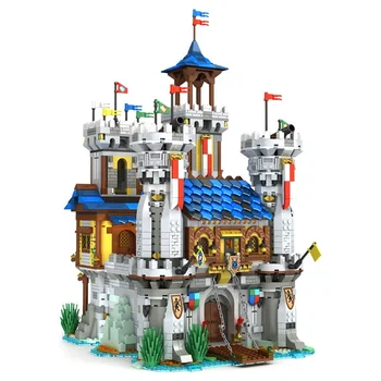 Reobrix 66006 European Century Golden Lion Castle Modular 2722 Pcs Building Bricks Blocks Children's Toys Fit Legos