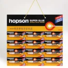 Super Glue HCA-112A HOPSON Super Glue 12pcs/card Aluminum Tube Super Adhesive Glue All Purpose Glue