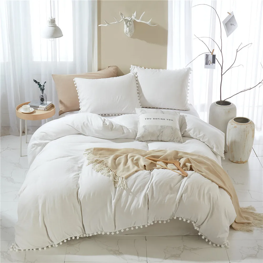 bone colored duvet cover