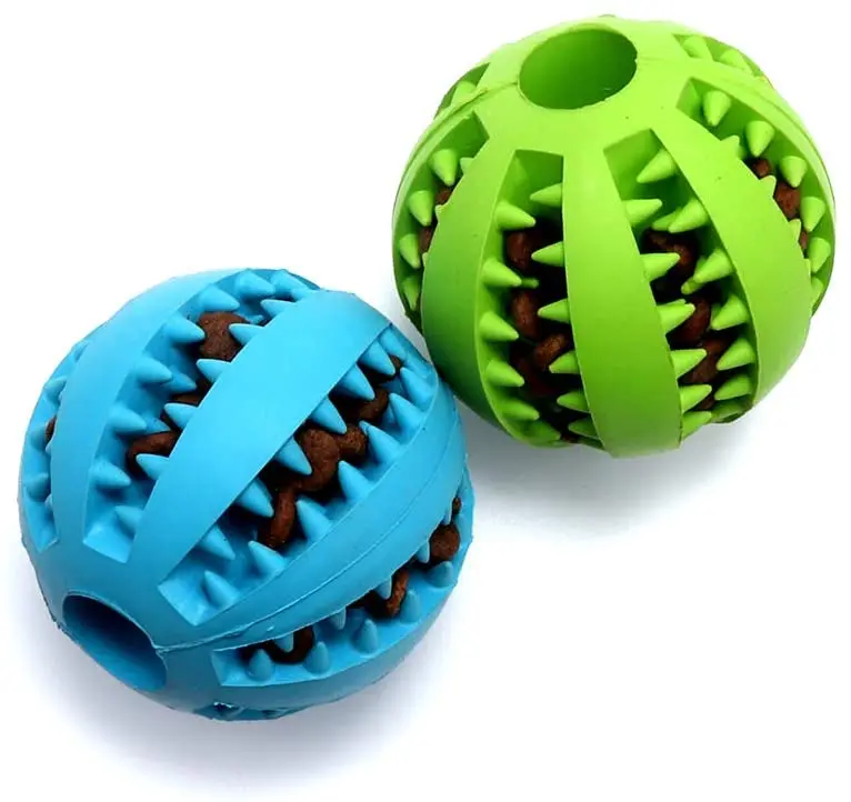 toothy dog ball
