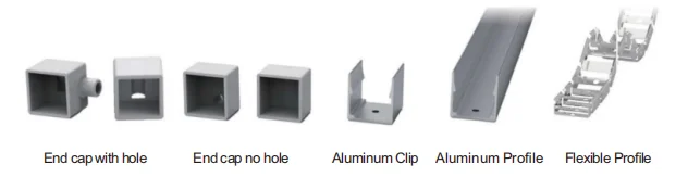 Aluminum Profile Waterproof Led Silicone Neon Tube Light Strip Led Silicone Tube for Neon Led Strip factory