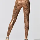 Snake 2021 Besr Selling Summer Briwn Snake Skin Yoga Set