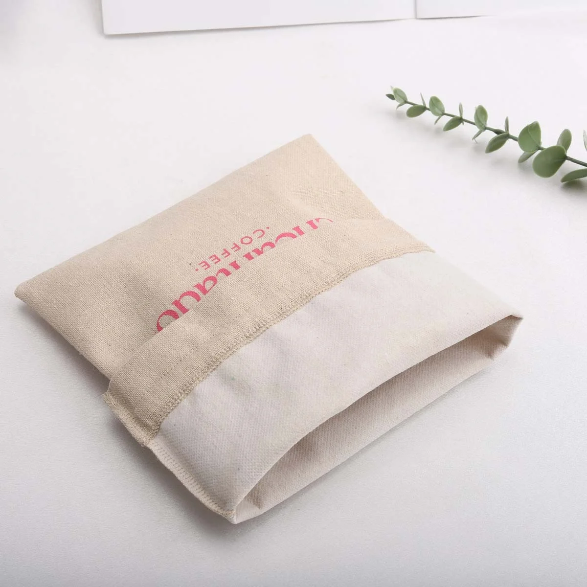 High Quality Jute Fabric Christmas Candy Wedding Party Gift Coffee Bag Eco Reusable Jute Sack Burlap Linen Packaging Pouch