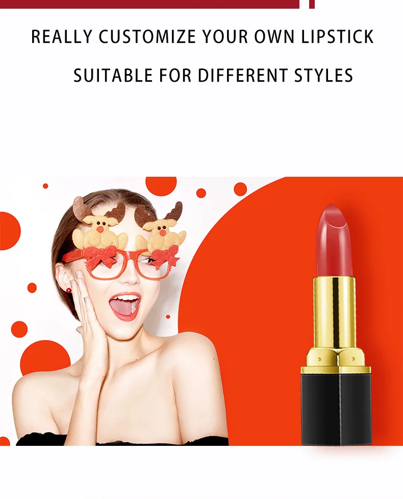 Factory Manufacturing Matte Waterproof Lipstick Private Custom