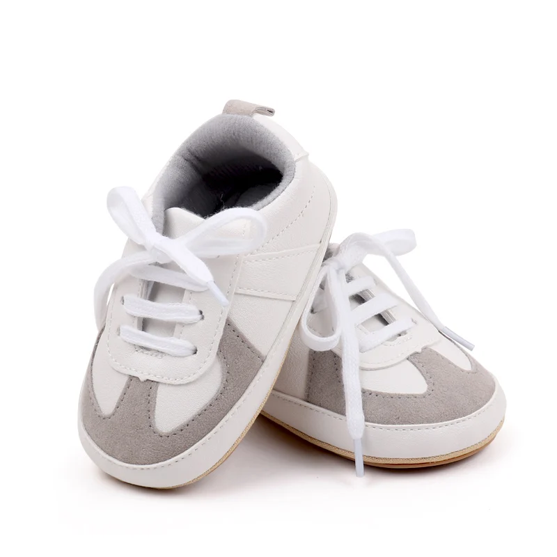 High Quality Lightweight Court Sneakers Anti-Slippery Prewalker Toddler Baby Shoes for Boys Hot Selling Design for Spring Autumn manufacture