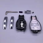 Key For Mercedes Benz 3+1 Button Smart Remote Car Key Shell