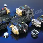 Misting System 4-19L Pressure 100-160 Bar Atomizer Misting Cooling Dust Suppression System High Pressure Pump