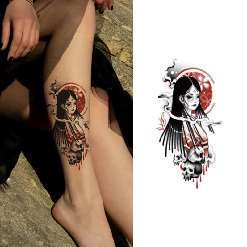 Chinese Witch Realistic Printing Tattoo Stickers Body Water Transfer  Temporary Full Hand Permanent Tattoo Printer For Skin - Buy Body Tattoos  Waterproof Permanent Higanbana Tattoo Sticker,Customized Semi Permanent  Tattoo Second Hand Laser
