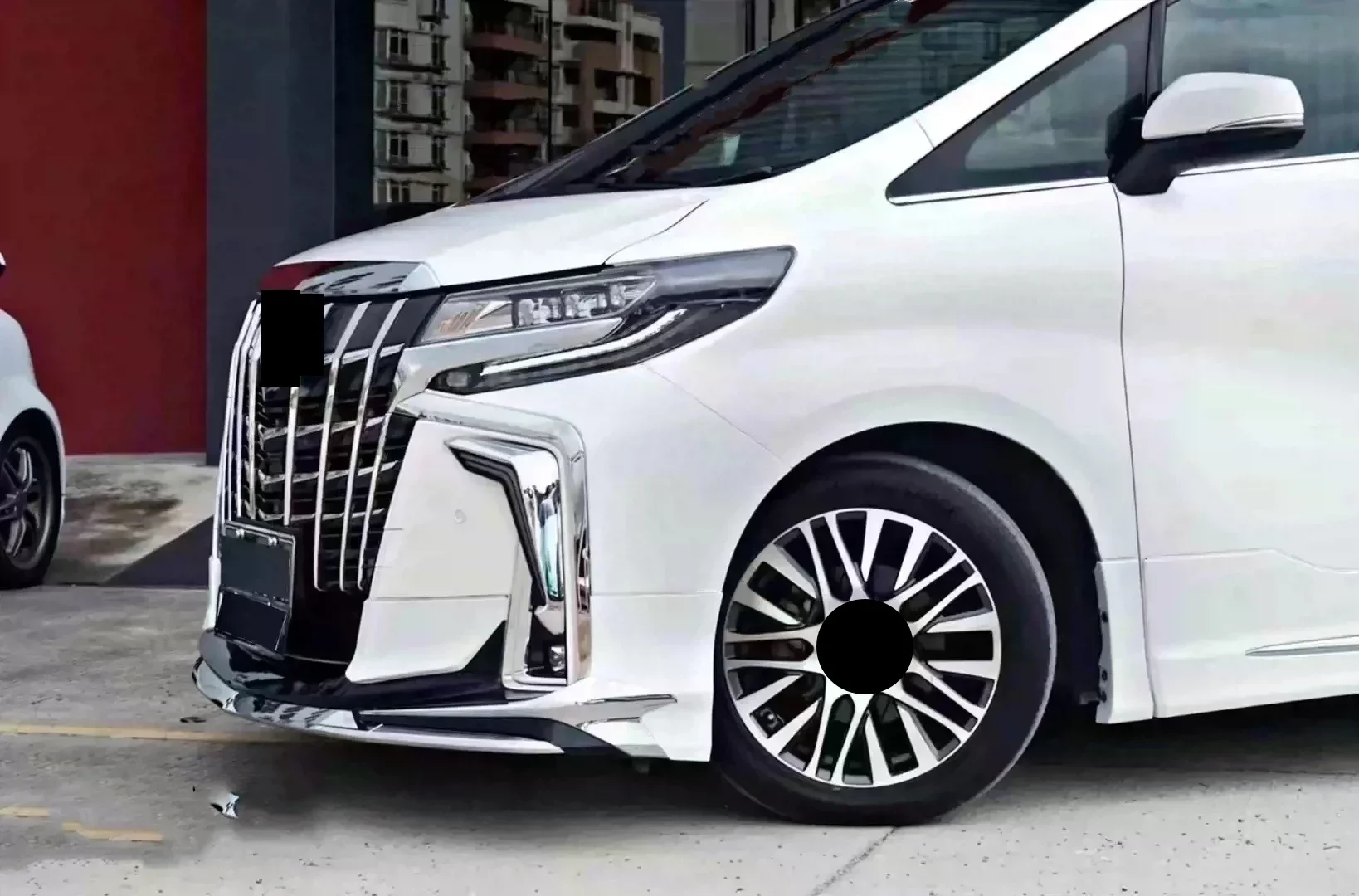 Body Kit For Toyota Alphard 30 Series 2016 Upgrade To 35 Series Front