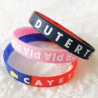 Promotional No Top 10 Hot Selling Promotional Gifts No Moq Free Sample Custom Own Cool Soft Silicon Baller Id Band