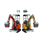 Multifunctional Hydraulic Digger Mini Excavator 1.7 Ton