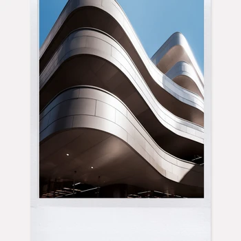 New Product Explosion Decorative GFRC Concrete Skin Curved Facade for Churches