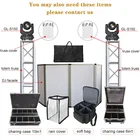 Grace 6*18W Rgbwauv Dj Wedding Battery Powered LED Uplight Wireless Dmx Stage Lights