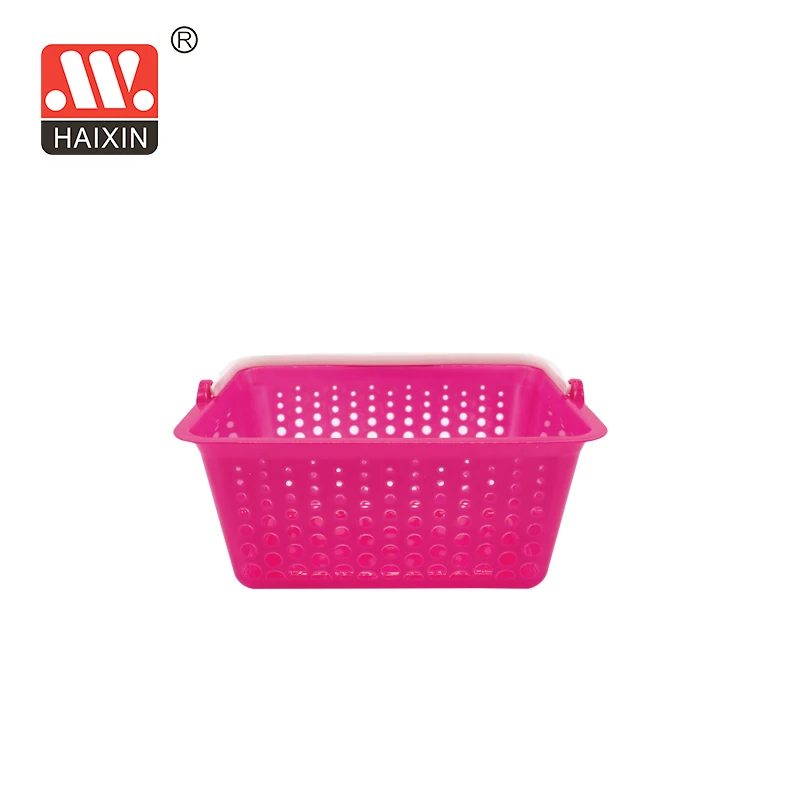 Storage Organizer Basket with Handle for Bathroom, Health, Cosmetics, Hair Supplies and Beauty Products