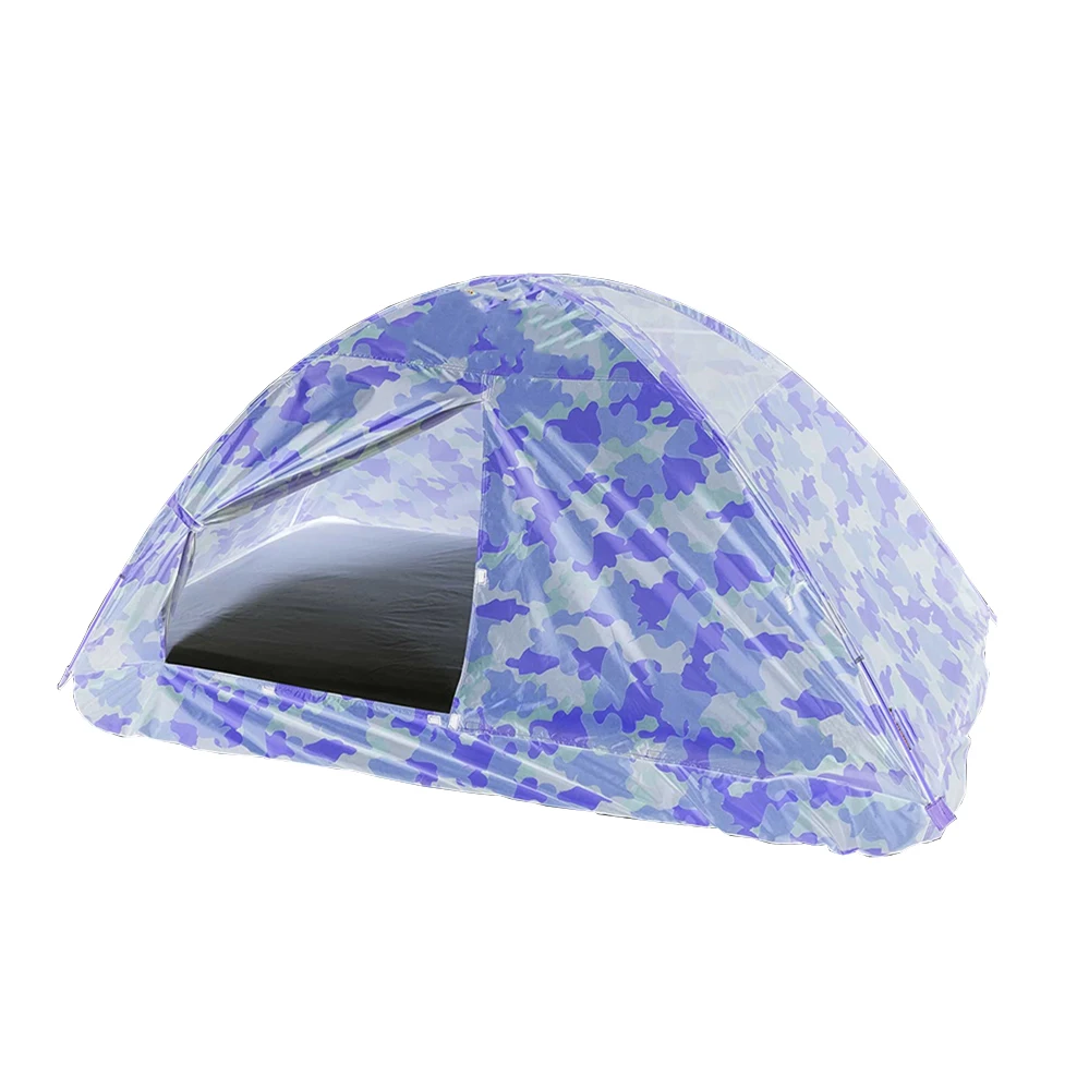 Blue Twin Size Bed Tent For Girl Play 