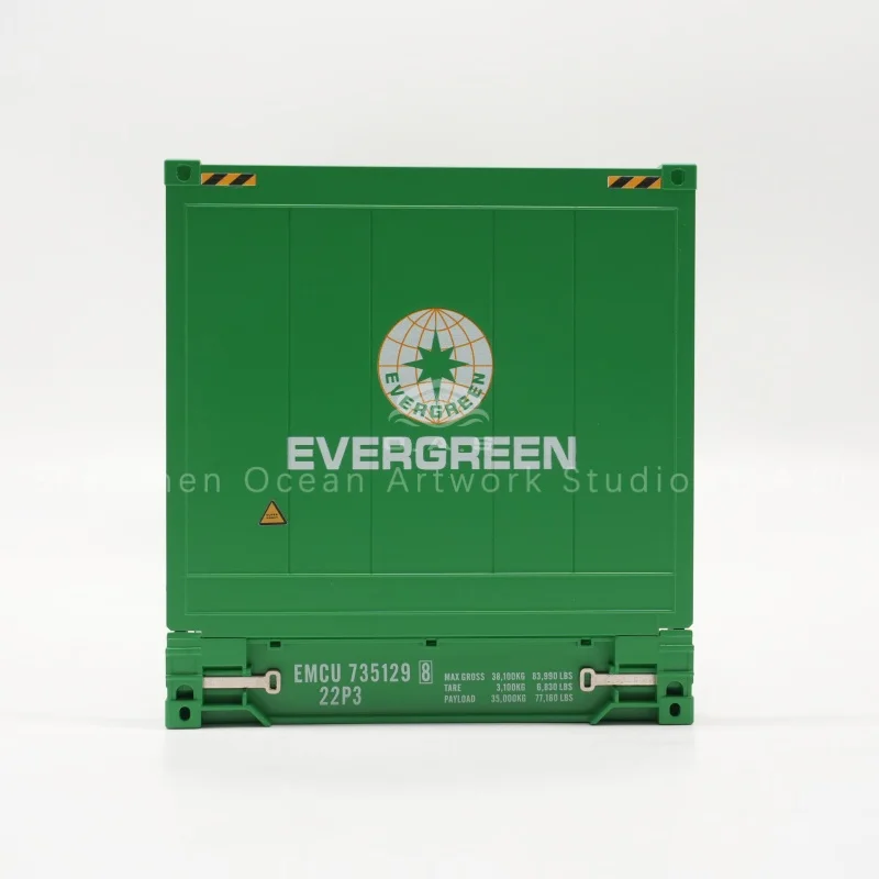 This Flat Rack Container Model of EVER GREEN is crafted from high-quality ABS material. Fully custom made as an industrial model. Realistic details, great for exhibition display, maritime teaching and logistics corporate souvenir gifts.Amber@vesselmodel.com Tel:+86 18038048785
