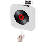 High Sound Quality Mini Portable CD Player Round Smart Led Light Wireless BT Speaker 2017 With FCC CE ROHS