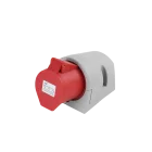Waterproof Socket Waterproof Level IP44 Type 114N 16A 380V Industrial Socket 4 Pin Socket 3P E