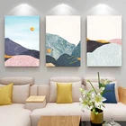 Painting Modern Colorful Abstract Scenery Painting On Canvas Landscape Printed The Living Room