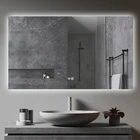 Mirror Bluetooth Fashionable Touch Switch Mirror With Led Lights Smart Bluetooth Bathroom Led Light Mirror