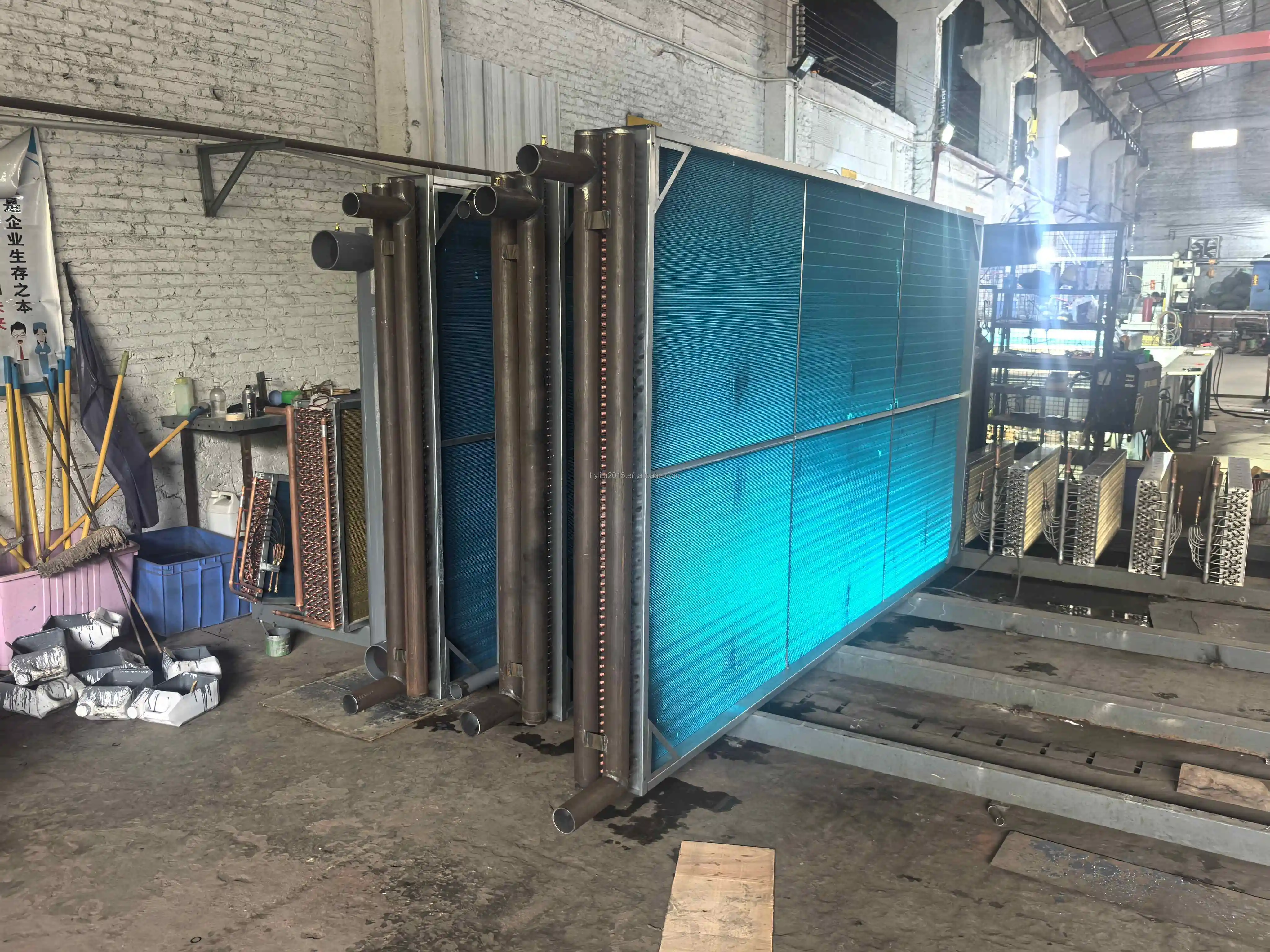 Custom Chilled Water Coil, AHU, Copper, Aluminum - detail 2