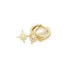 Earrings Gemstone Earring Valentine's Day Gemstone Handmade 925 Gold-plated Earrings