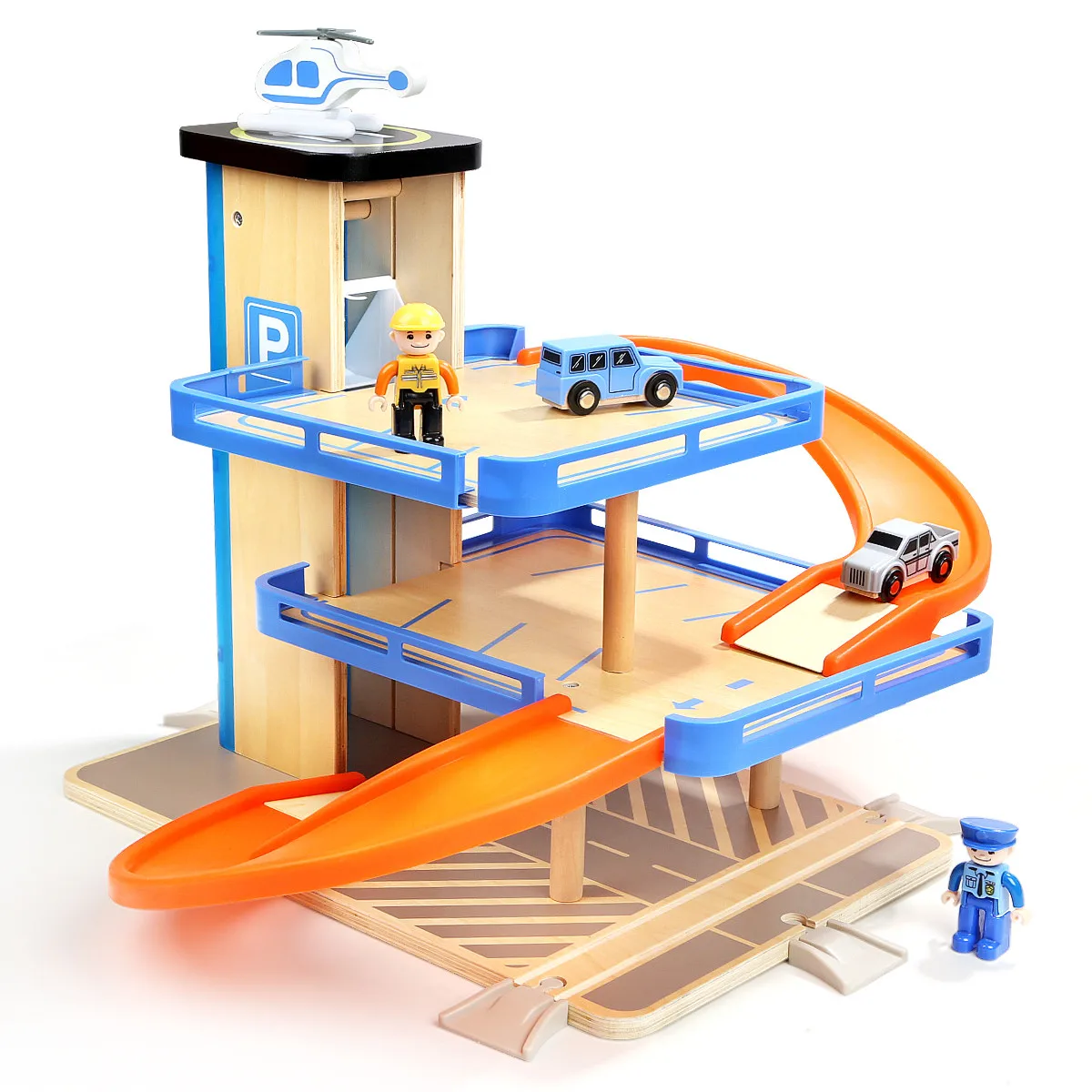 pretend play car garage