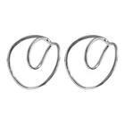 Earrings Clips 2021 Geometric Irregular Twisted Non Piercing Earrings Fashion Ear Clips