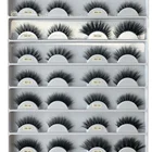 Eyelash Lashes Wholesale Wink Eyelash Private Label 3d Wispy Faux Mink Silk Strip Color Lashes